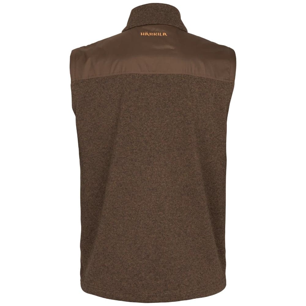 M's Härkila Kalix Fleeceväst Dark Earth, view: 1