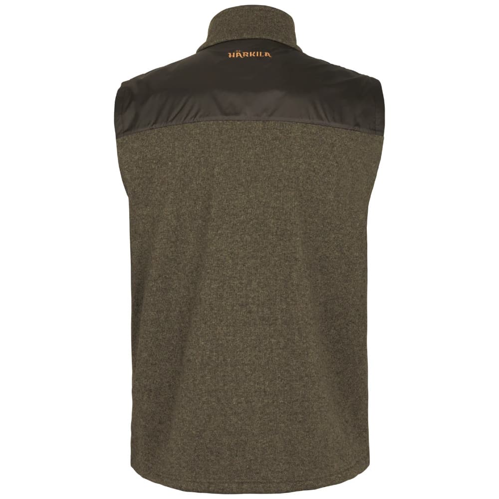 M's Härkila Kalix Fleeceväst Willow Green/Shadow Brown, view: 1