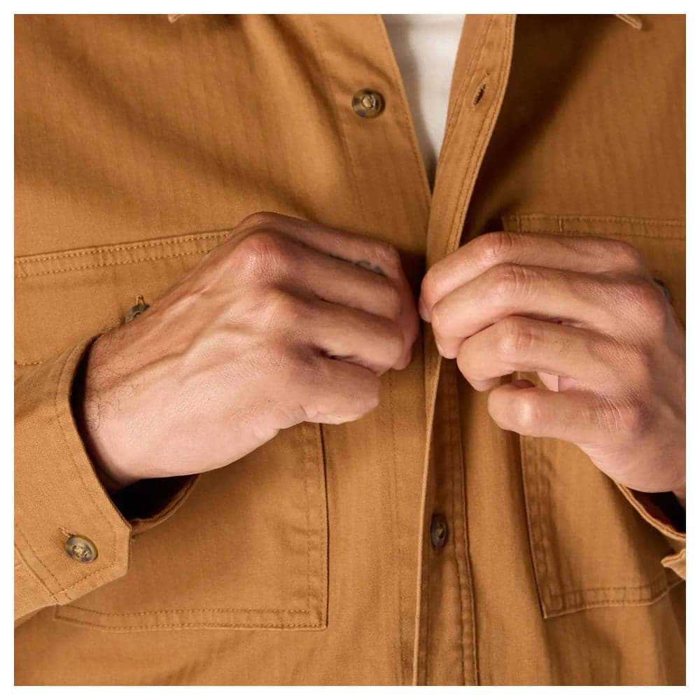 M's Newcastle Shirt Jac Carhartt Brown, view: 3