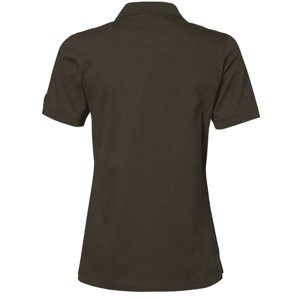 Gwyn Polo Shirt Women Leather Brown, view: 1