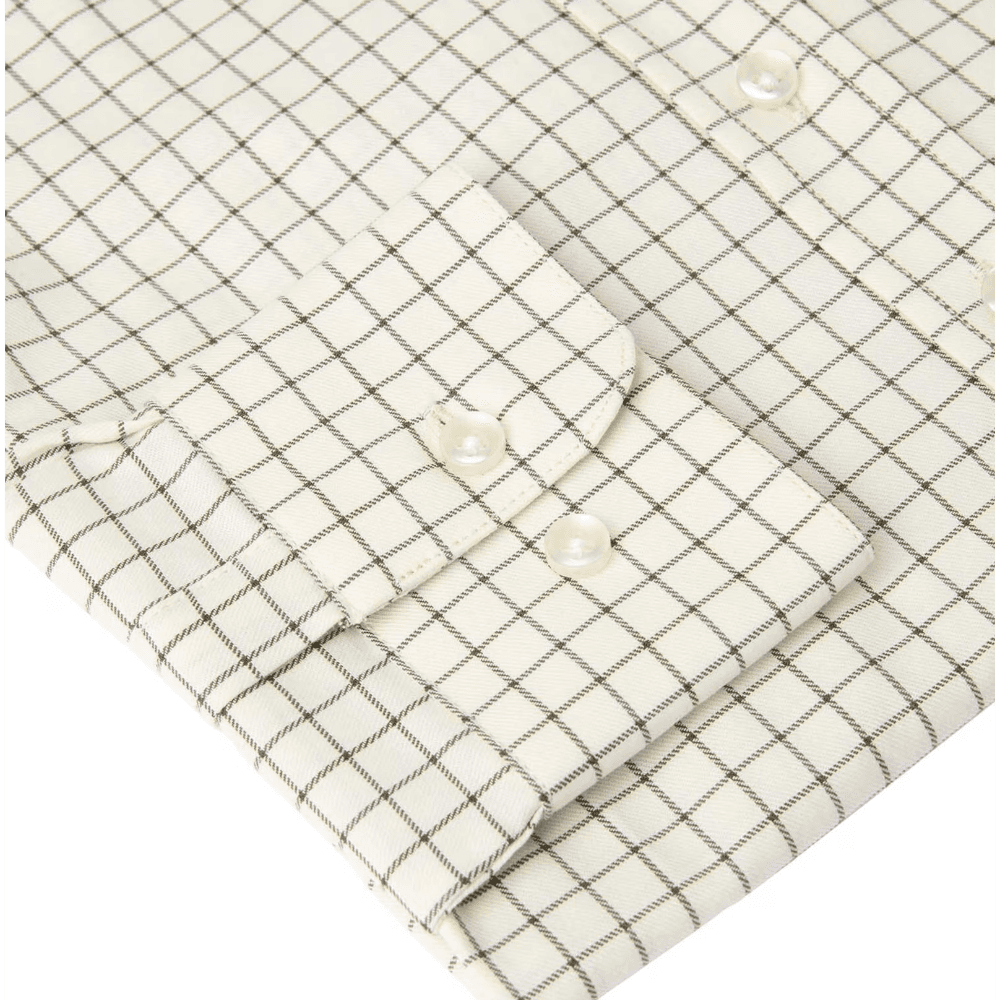 Florence Shooting Fit Stretch Shirt Women Highland Green Tattersall, view: 3