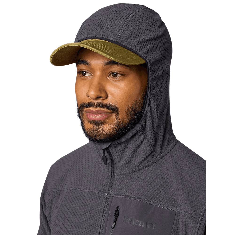 M's Airfleece Hoody Blackened, view: 3