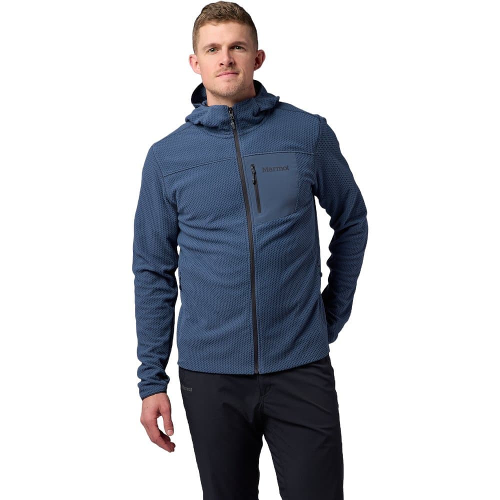M's Airfleece Hoody Thunderhead, view: 2