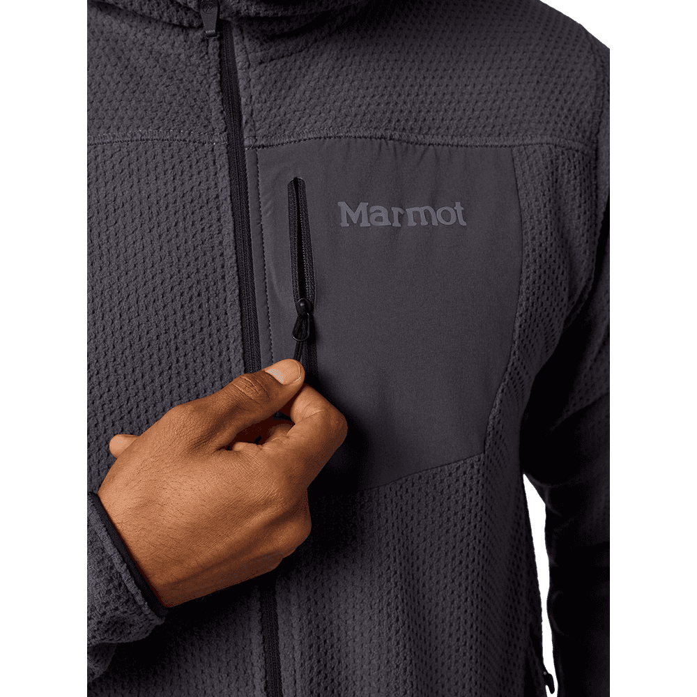 M's Airfleece Hoody Blackened, view: 9