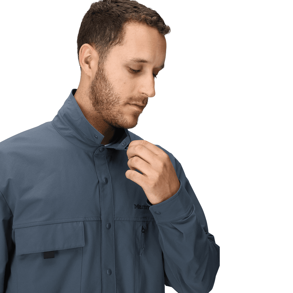 M's Airexchange Upf 40 Overshirt Thunderhead, view: 4