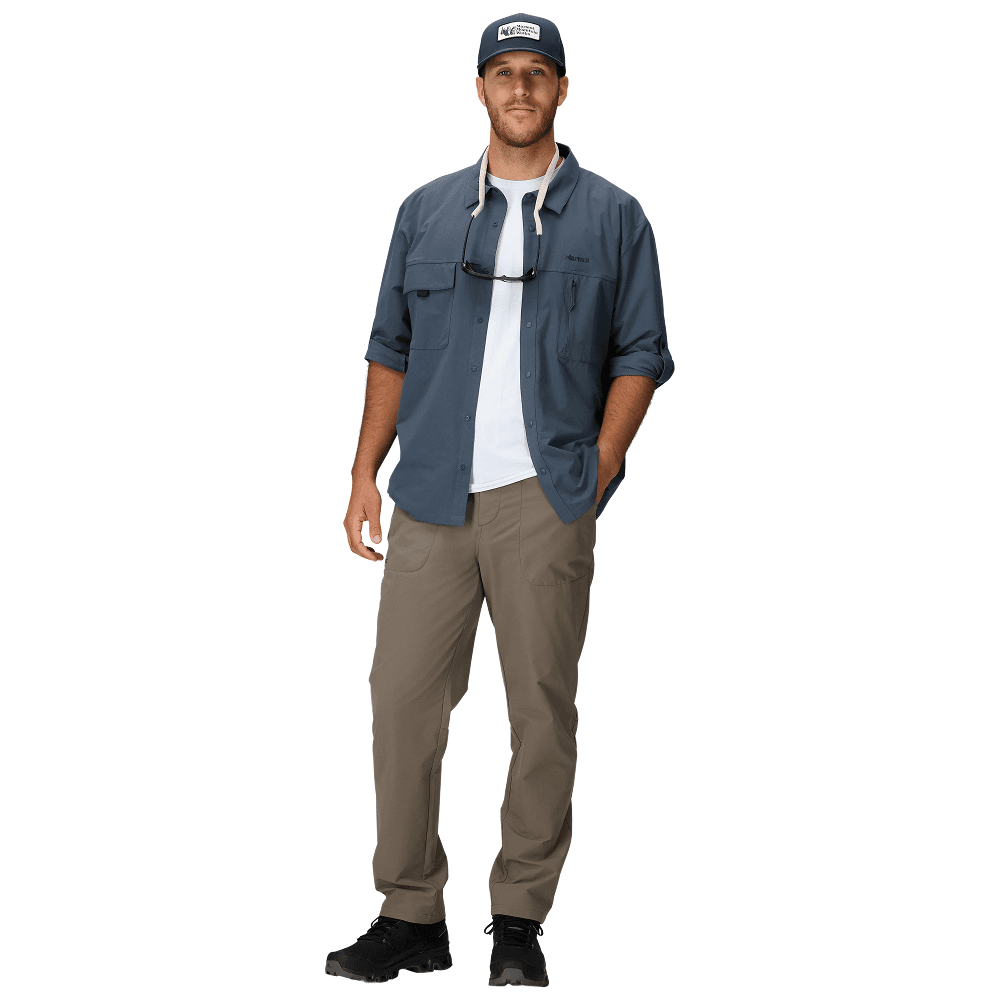 M's Airexchange Upf 40 Overshirt Thunderhead, view: 6