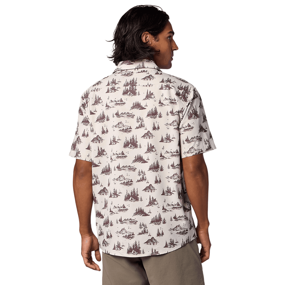 M's Airexchange Ss Shirt Birch Bark Lake Side Campout, view: 1