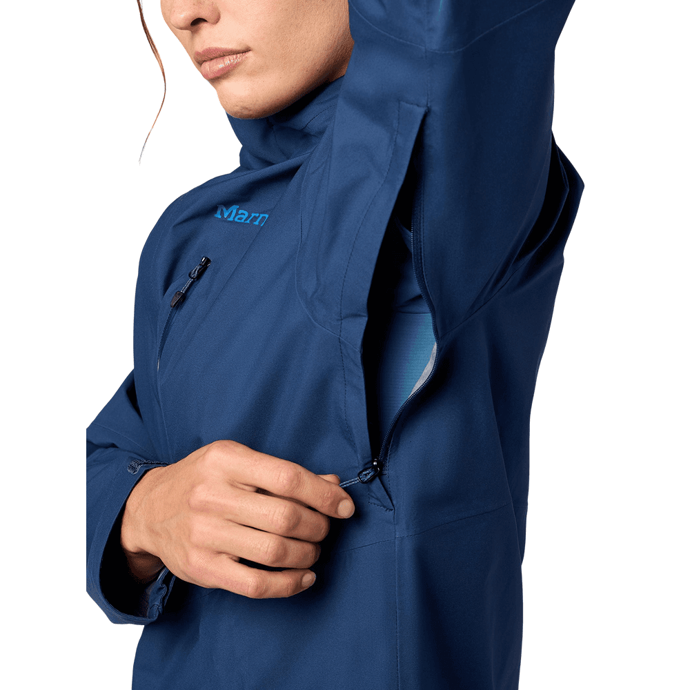 W's Precip Evo Pro Jacket Nightfall Navy, view: 8