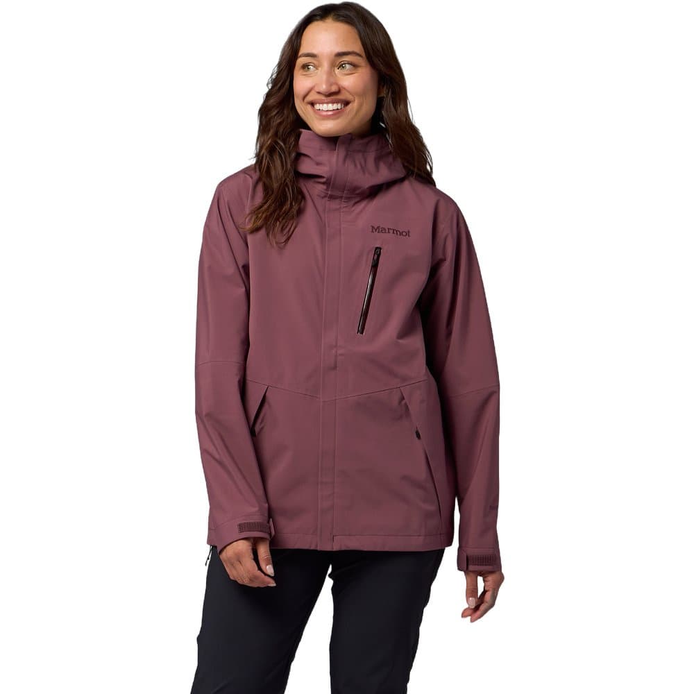 Wm's Precip Evo Pro Jacket Sugar Plum, view: 2