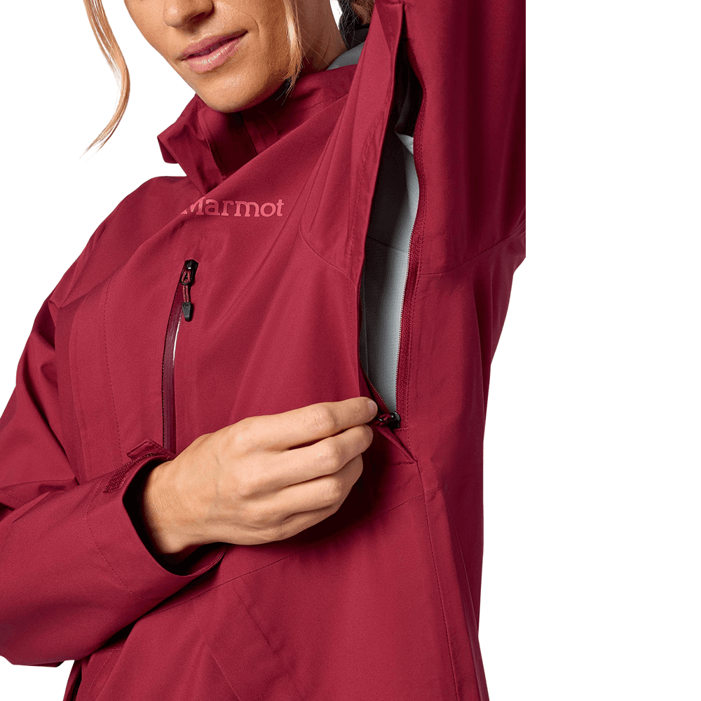 W's Precip Evo Pro Jacket Cosmos Red, view: 5