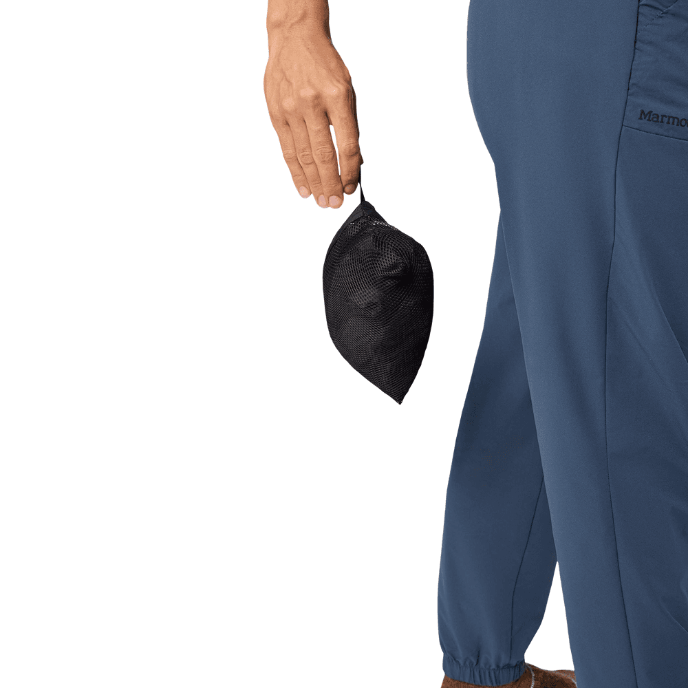 W's Wm Precip Evo Full Zip Pant Long Black, view: 6