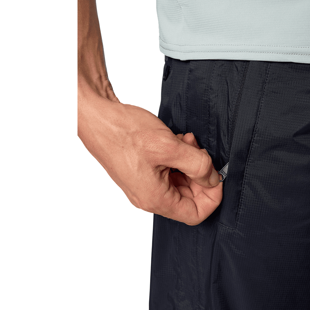 W's Wm Precip Evo Full Zip Pant Long Black, view: 4