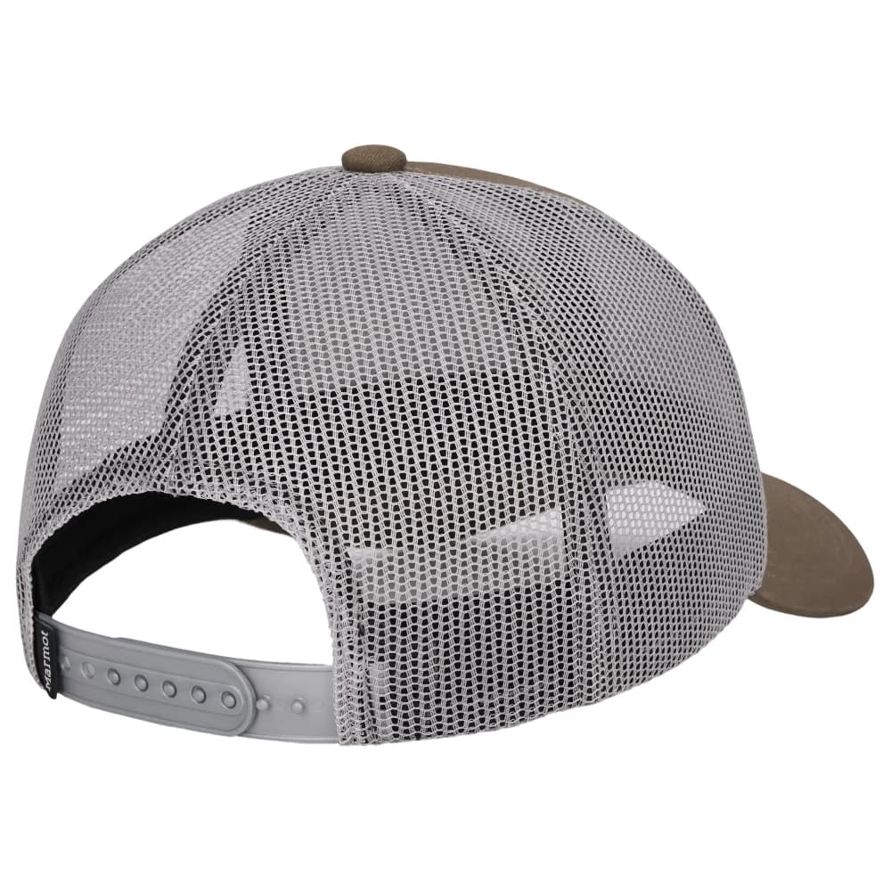Retro Trucker Hat Olive Grove, view: 1
