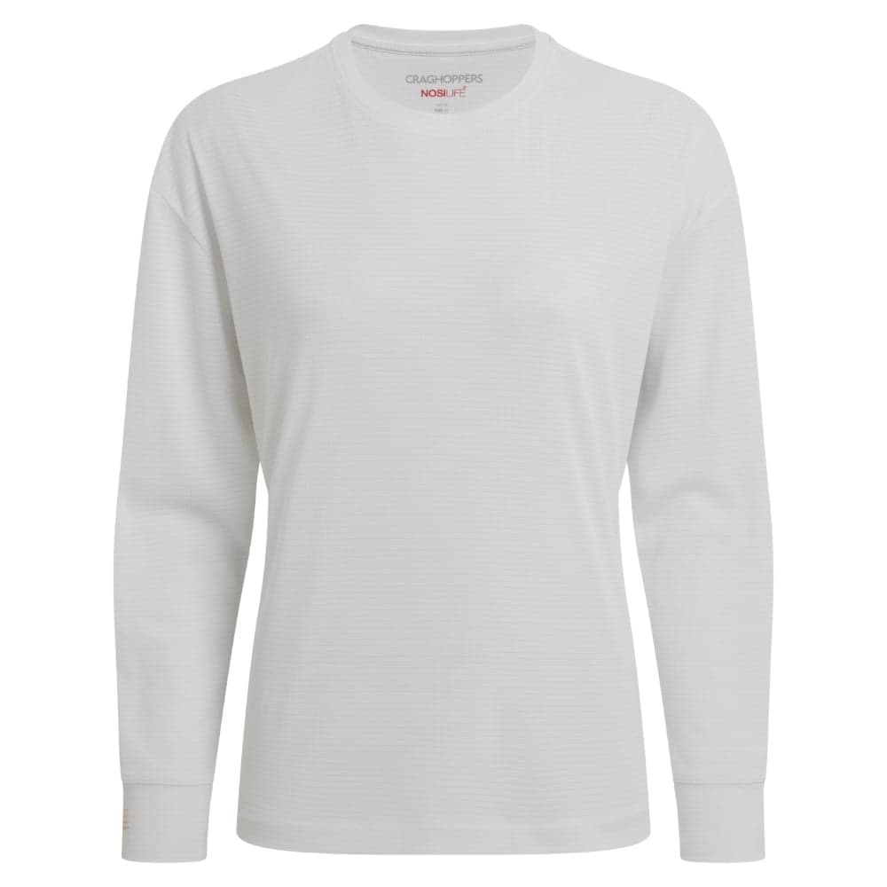 W's Nosilife Solarshield+ Long Sleeved T-Shirt White, view: 0