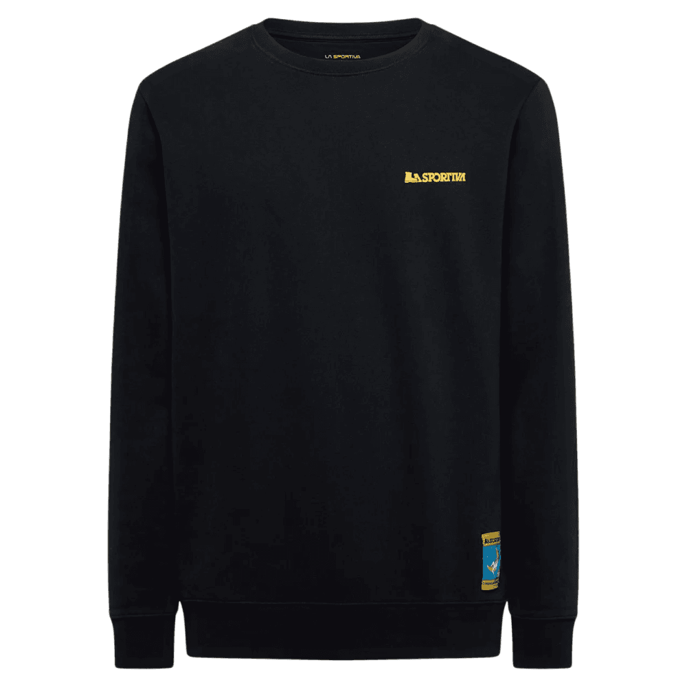 M's Climbing On Theoon Sweatshirt Nero/Giallo, view: 0