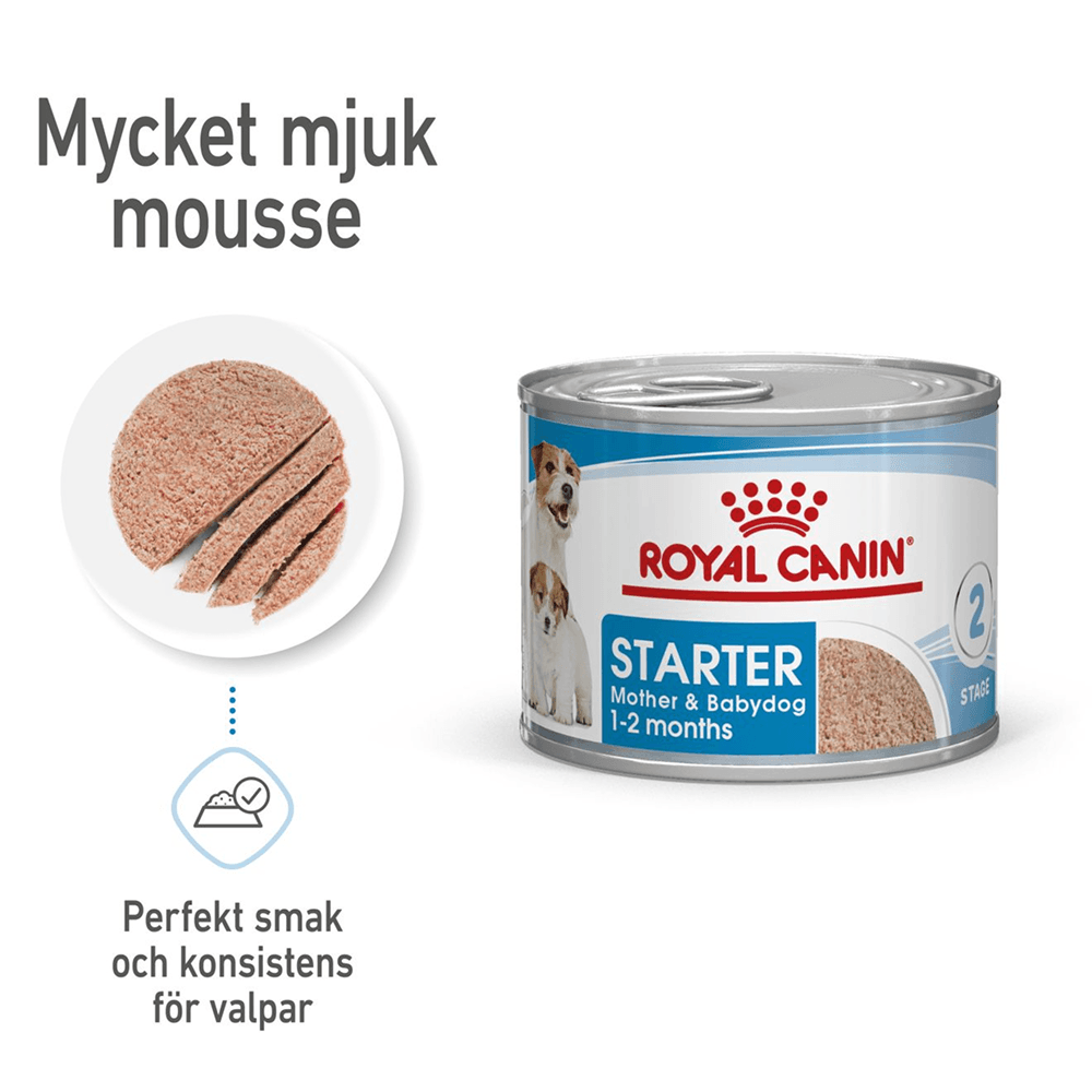 Mother & Babydog Starter Mousse 195 G, view: 0