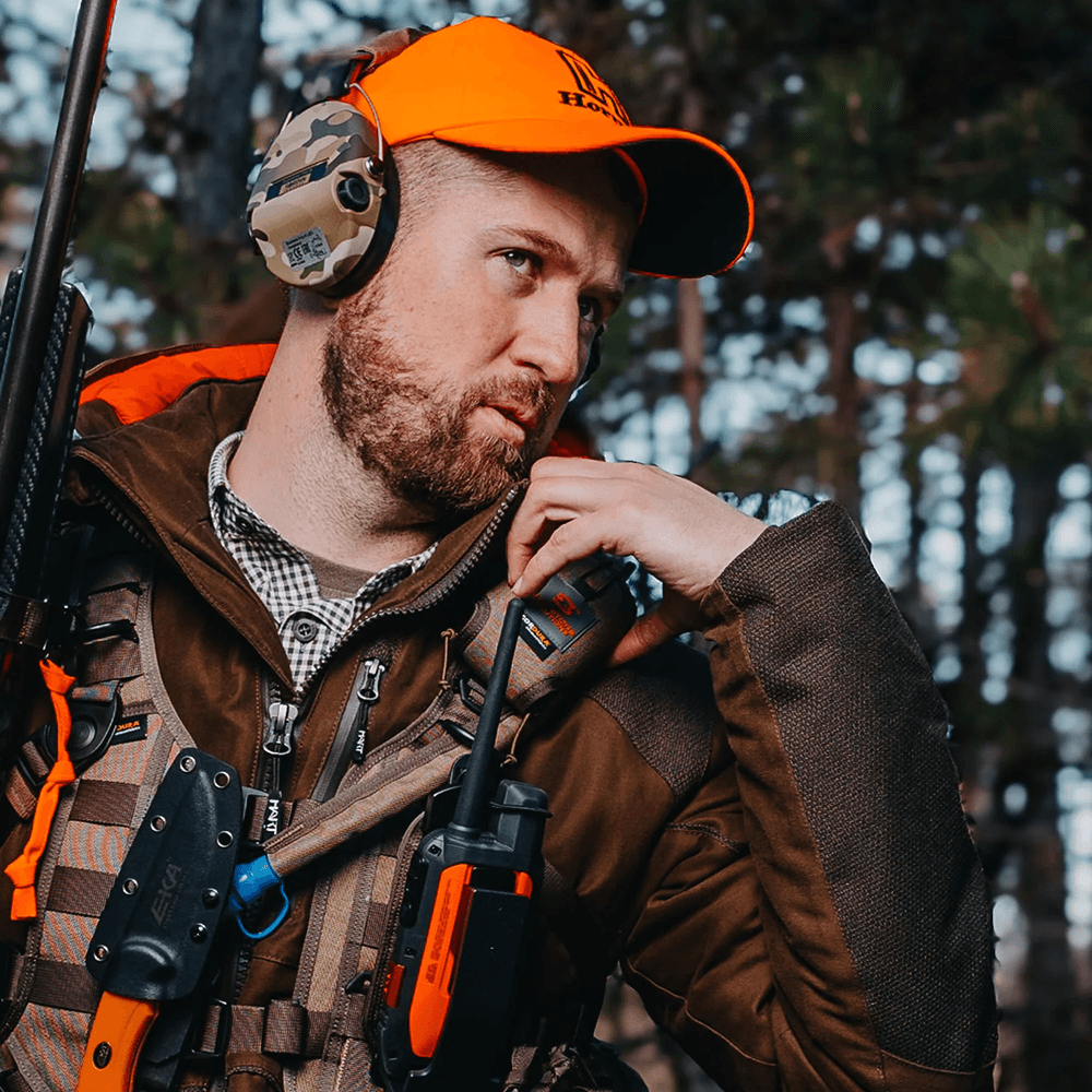 Communication Device Holster - Compatible With Integrator Modular Hunting Vest Green, view: 3