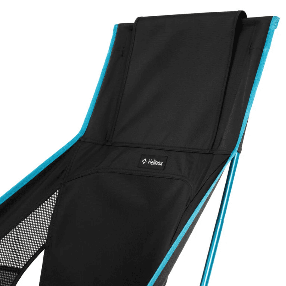 Sunset Chair (Re) Black/Cyan Blue, view: 3