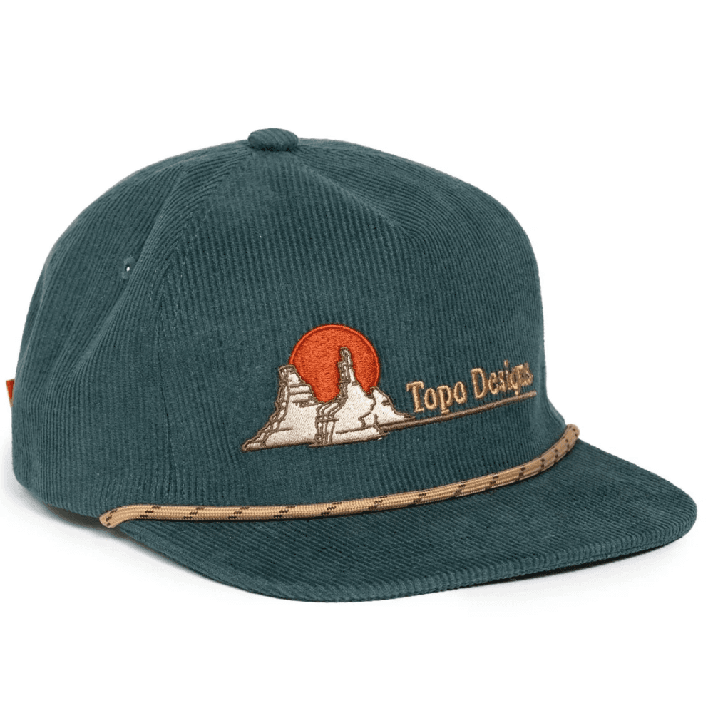 Corduroy Trucker Hat - Oasis Forest, view: 0