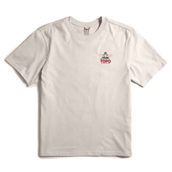 productImage: Mountain River Tee S/S M Bone White