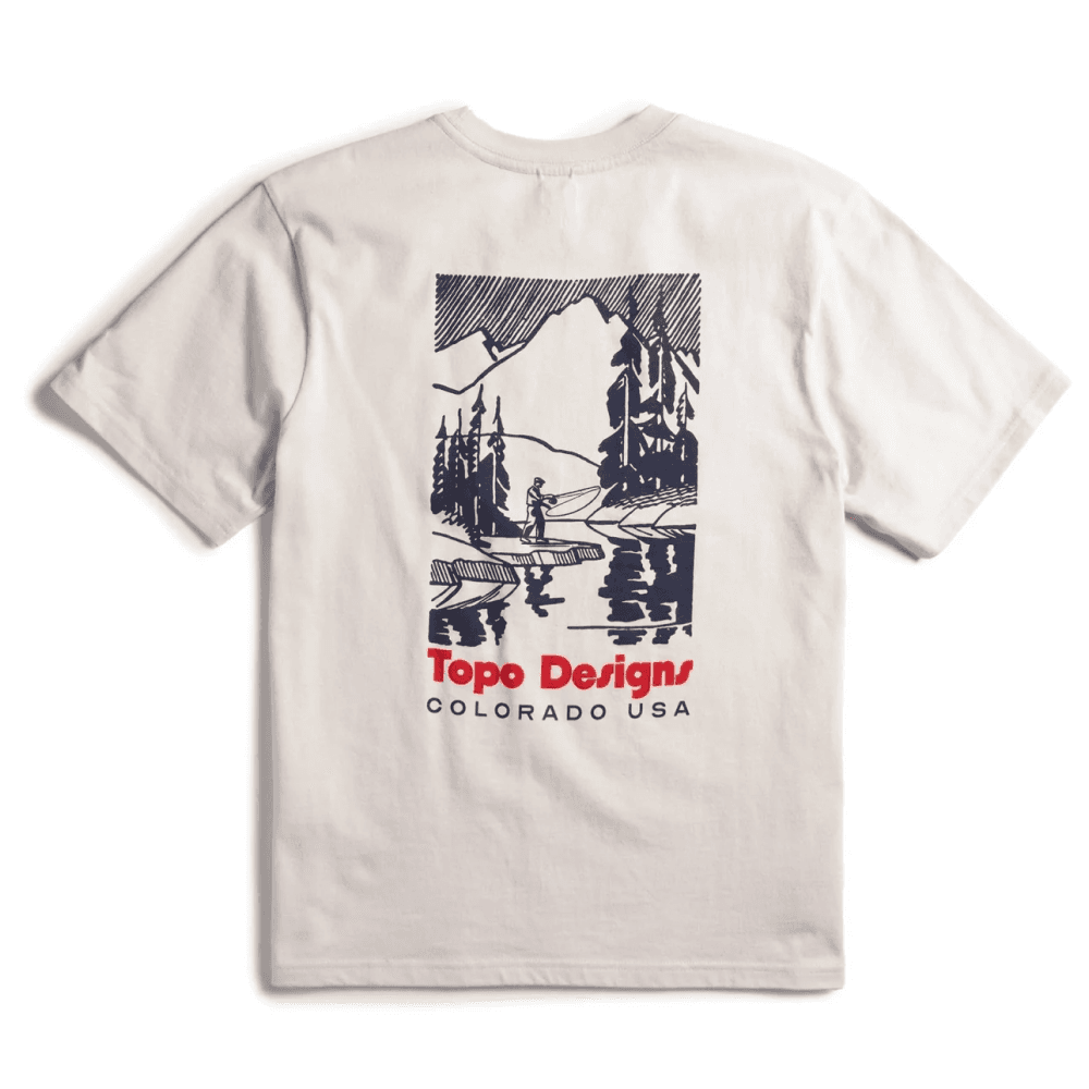 Mountain River Tee S/S M Bone White, view: 1