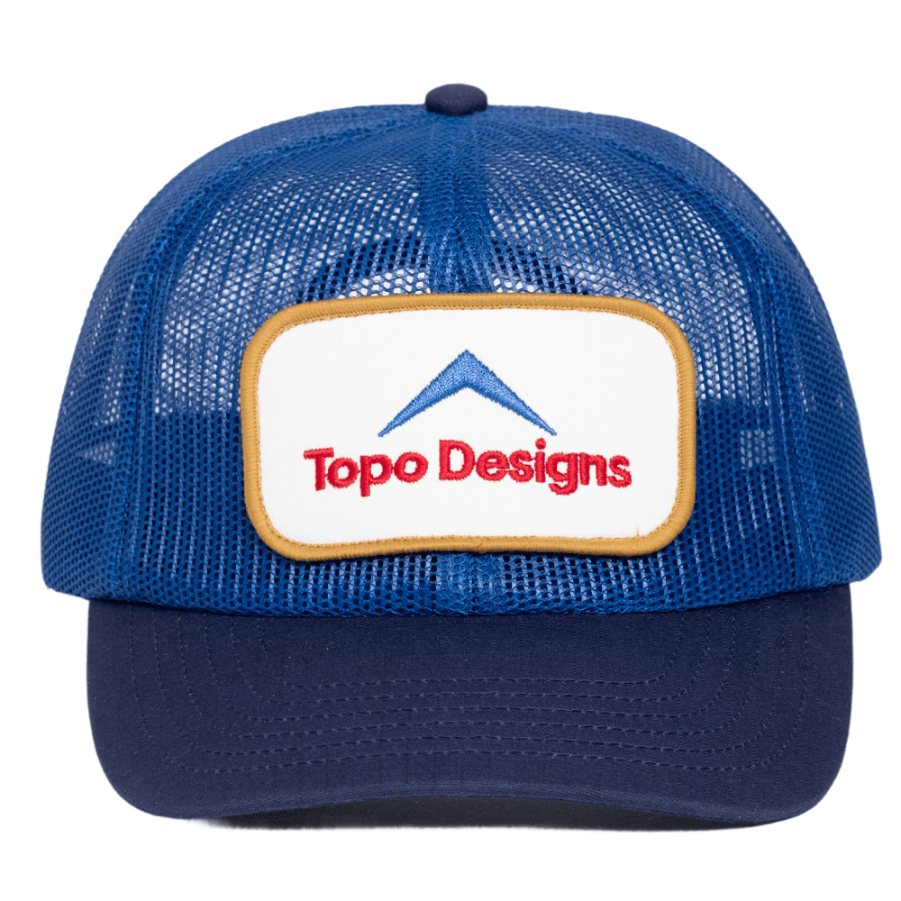 Patch Mesh Trucker - Retro Icon Forest Blue, view: 1