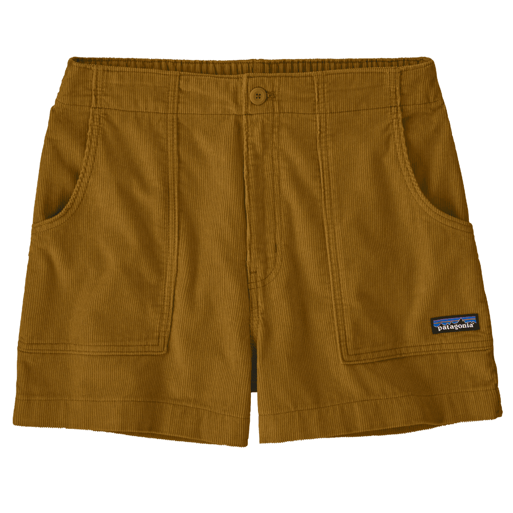 W's Retro Cord Shorts Bobcat Brown, view: 0