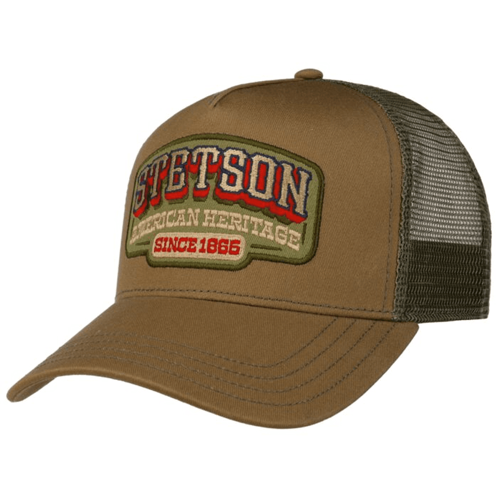 Trucker Cap Vintage Western Brown, view: 0