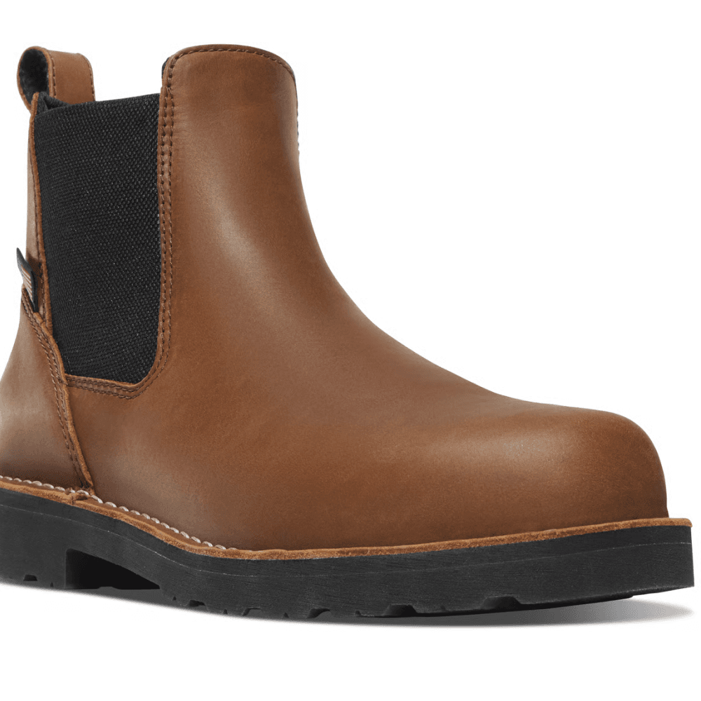 Men's Bull Run Chelsea 6" Tobacco Black Heel, view: 1