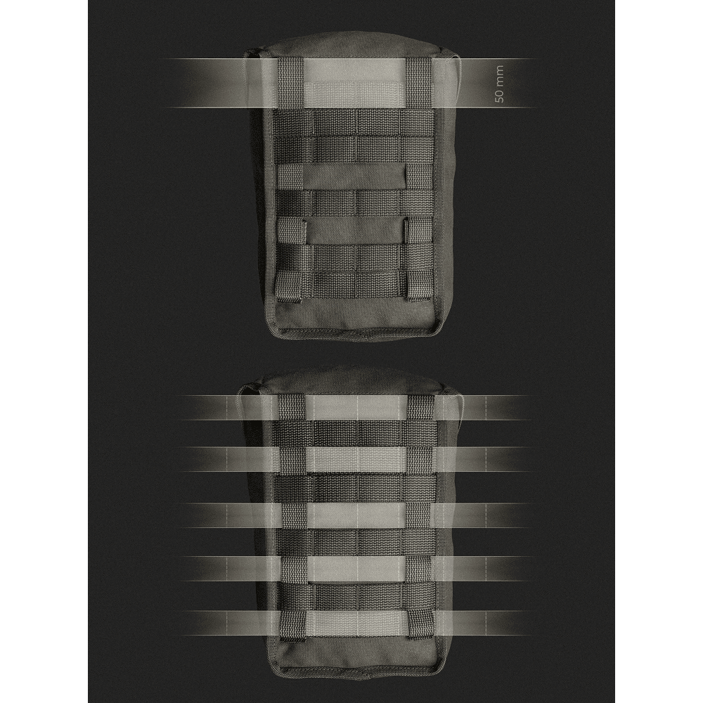 Lidded Gp Pouch 4X5 M05 Woodland, view: 2