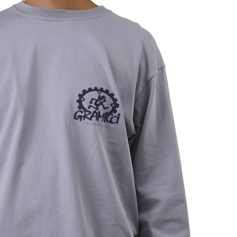 Equipped For Dirt L/S Tee Lavender, view: 3