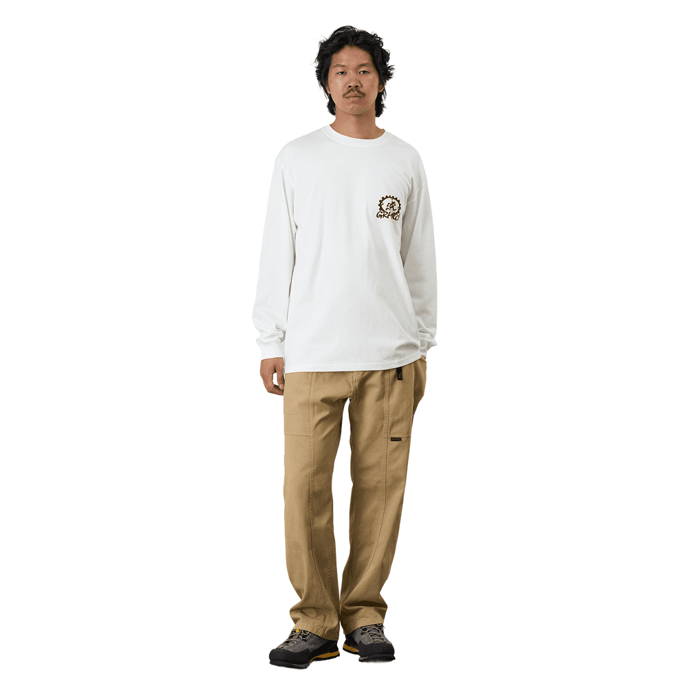 Equipped For Dirt L/S Tee White, view: 2