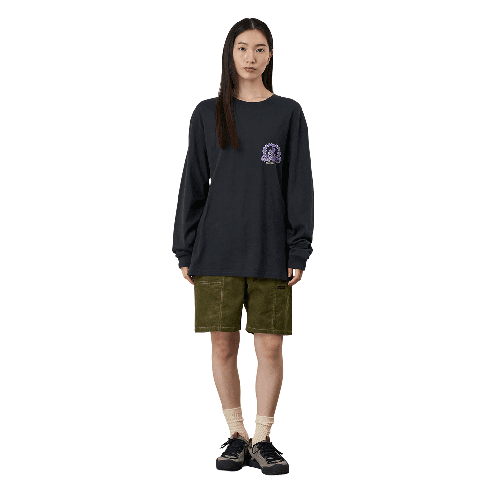 Equipped For Dirt L/S Tee Vintage Black, view: 2