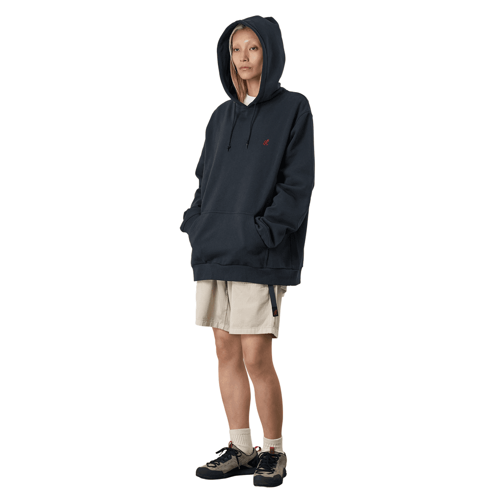 One Point Hooded Sweatshirt Vintage Black, view: 3