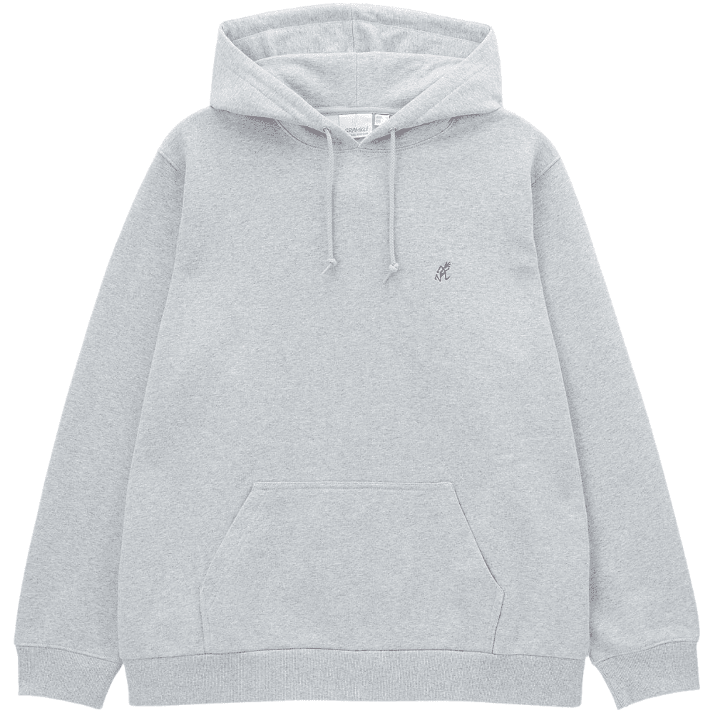One Point Hooded Sweatshirt Heather Grey, view: 0