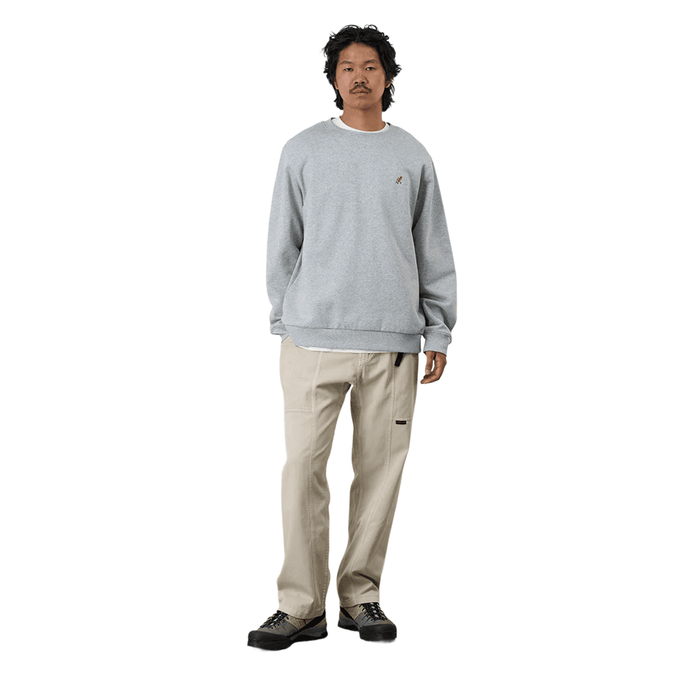 One Point Crew Sweatshirt Heather Grey, view: 3
