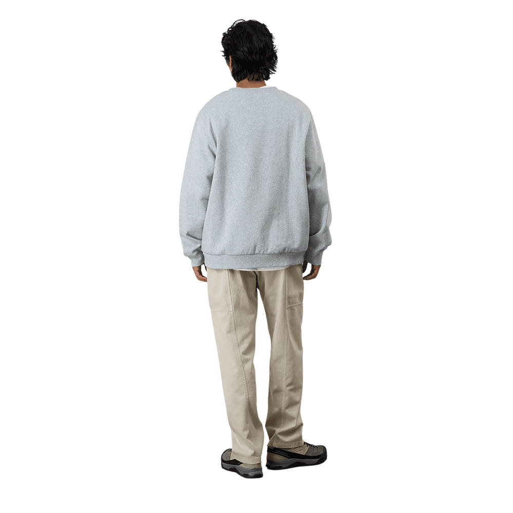 One Point Crew Sweatshirt Heather Grey, view: 4