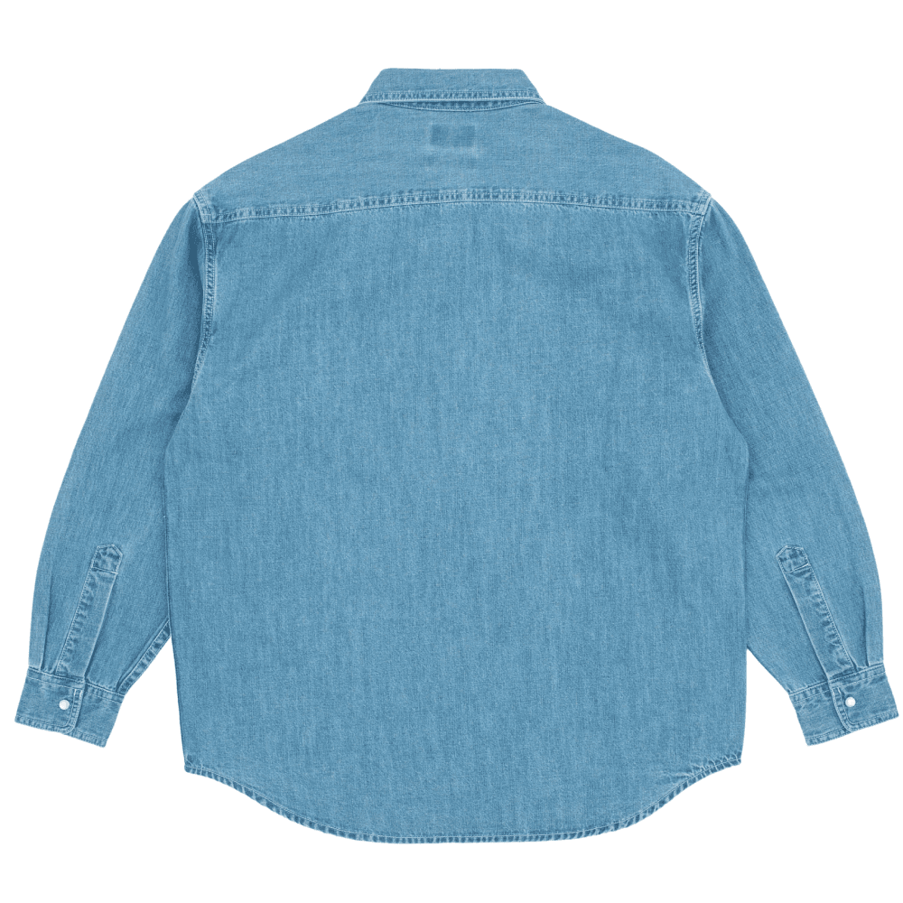 Western Workshirt - Stone Washed Stone Wash Denim, view: 1