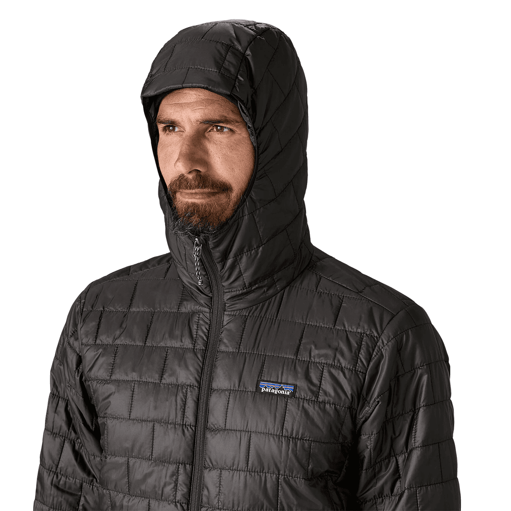 M Nano Puff Hoody Black, view: 3