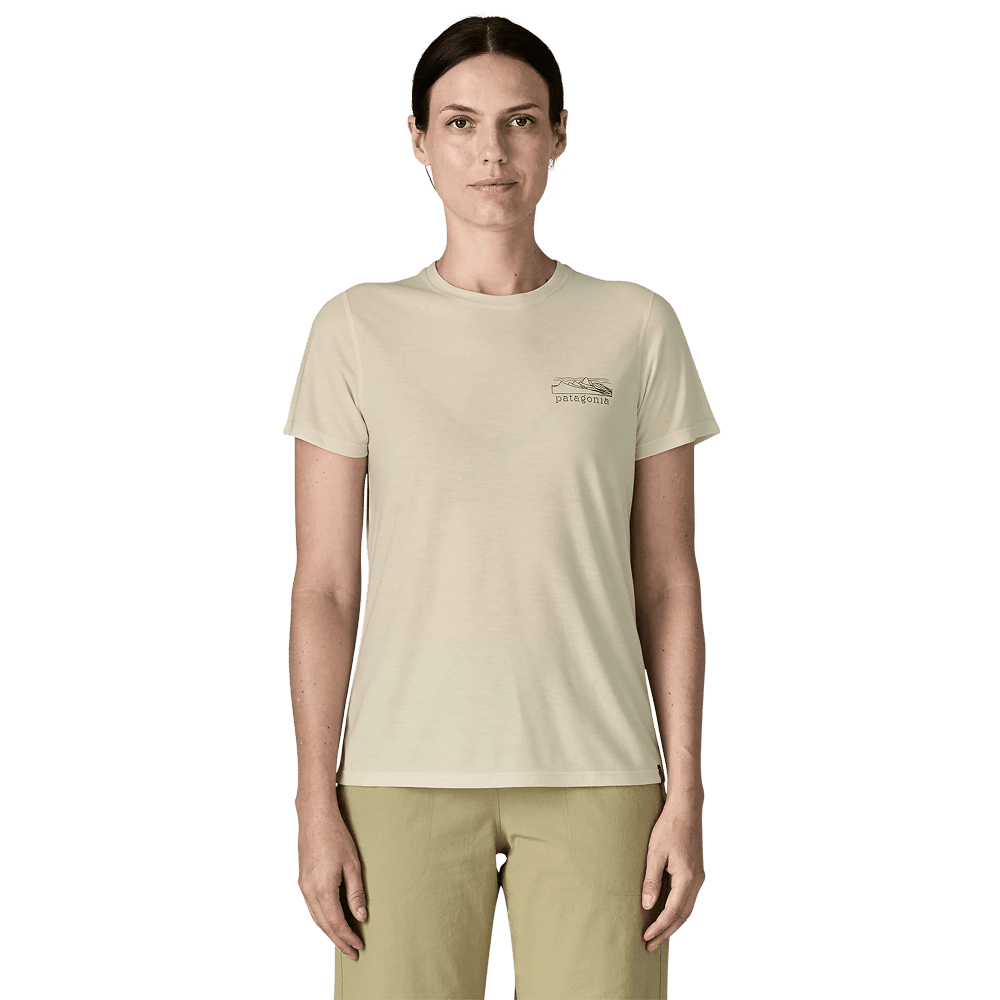 W Cap Cool Trail Shirt - Stratapeaks Dyno White, view: 1