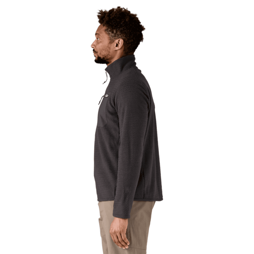 M's R1 Air Zip Neck Black, view: 2