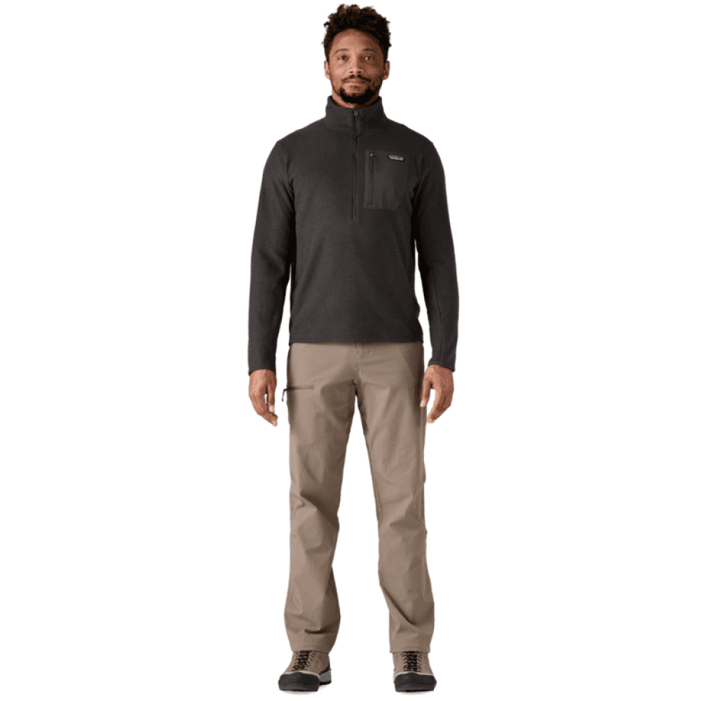 M's R1 Air Zip Neck Black, view: 4