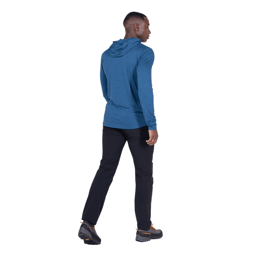 M's Glace Hooded Top Admiral Blue, view: 4