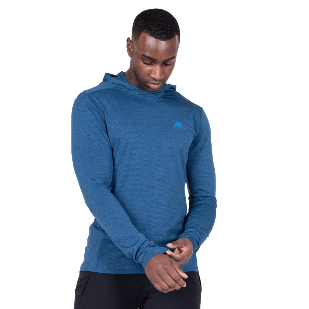 M's Glace Hooded Top Admiral Blue, view: 1