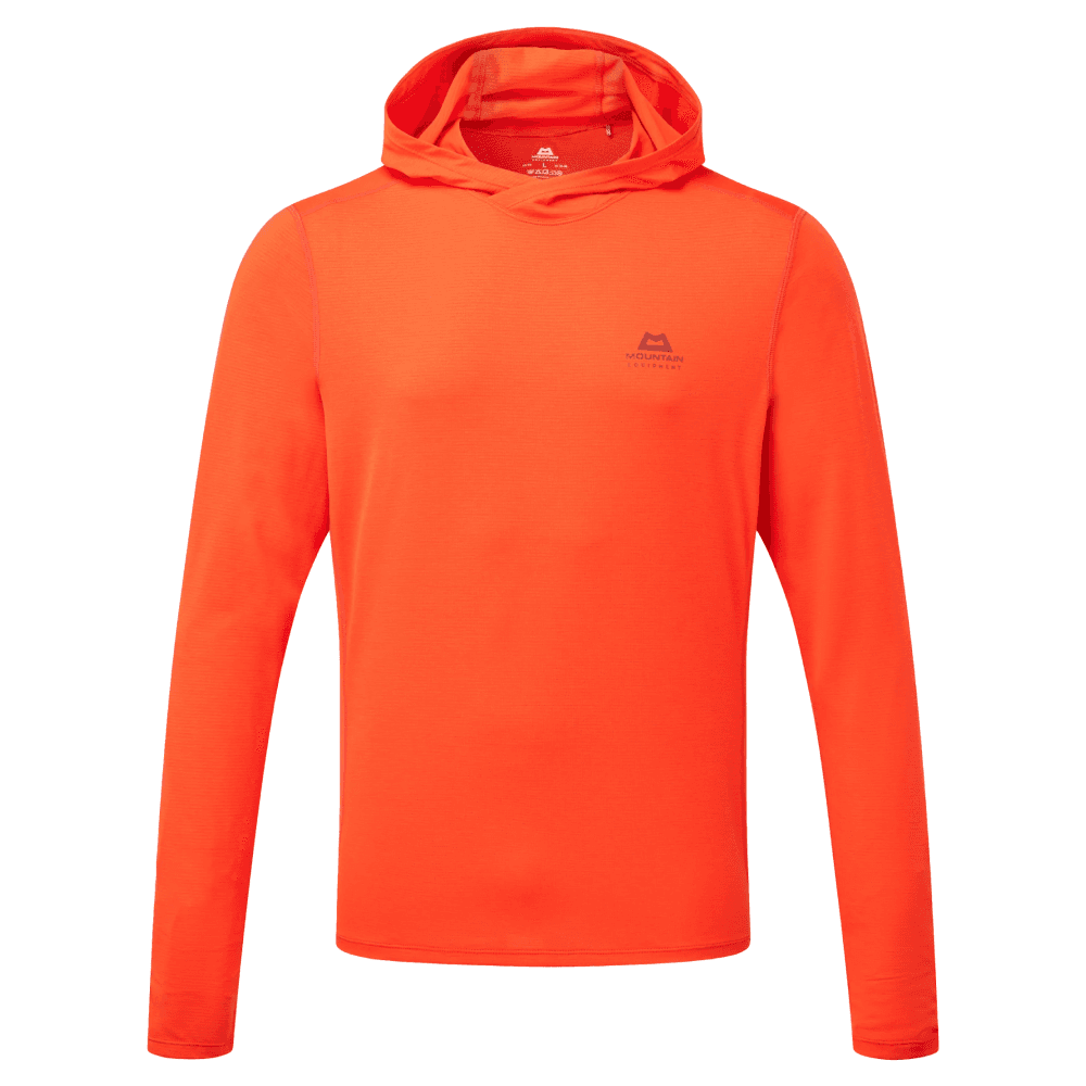 M's Glace Hooded Top Cardinal Orange, view: 0
