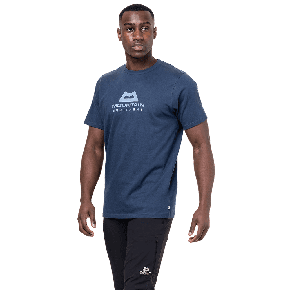M's Emblem Tee Denim Blue, view: 1