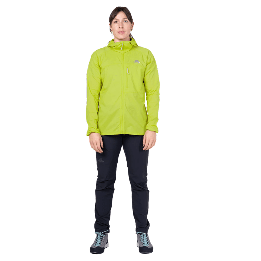 W's Aerofoil Hooded Jacket Vine Green, view: 1