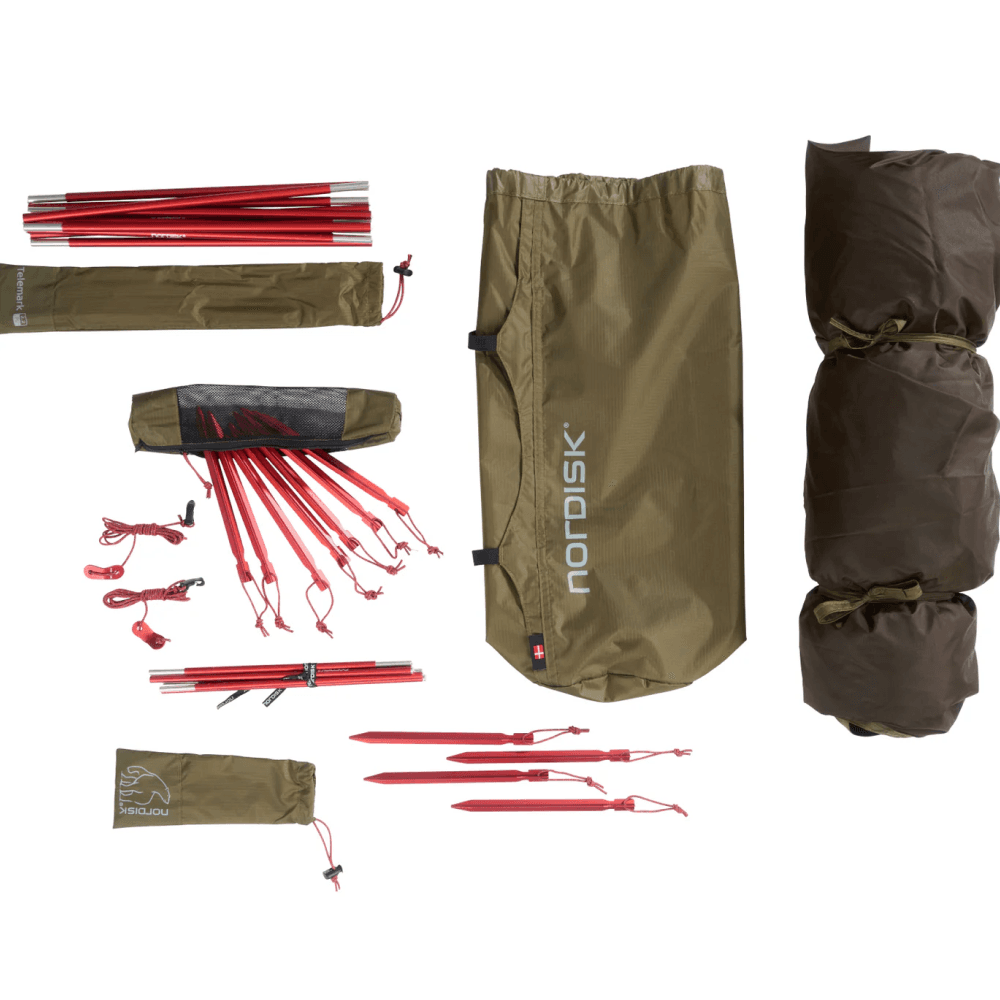 Telemark 2.2 Pu (2.0) Tent Dark Olive Green, view: 18