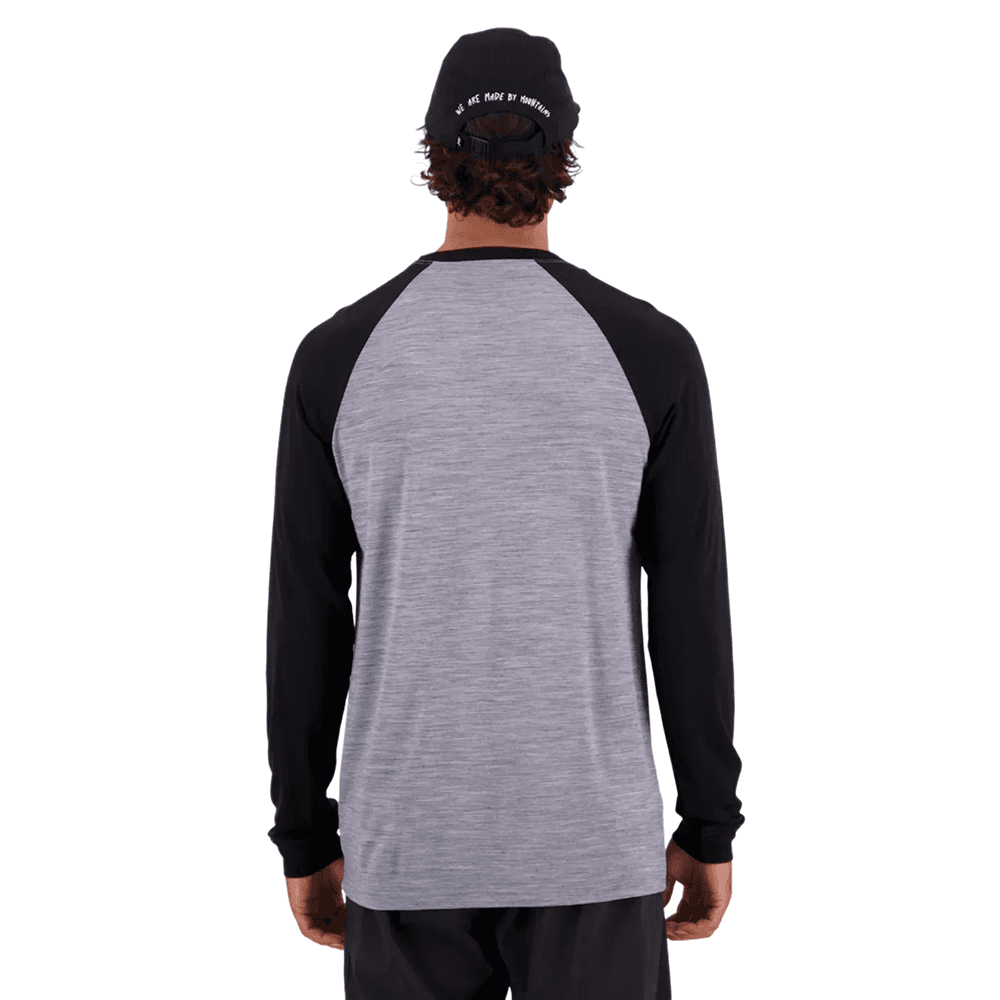 Icon Merino Long Sleeve Grey Heather, view: 2