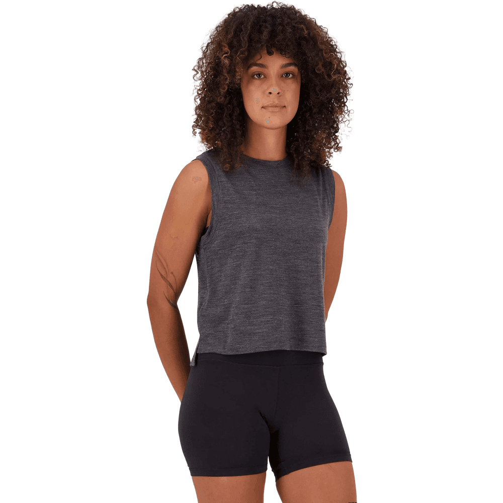 Zephyr Merino Tencel Tank Smoke, view: 1